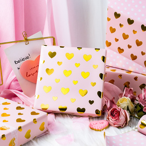 Pink Strawberry <b>Pattern</b> Gift Wrapping <b>Paper</b> Double-Sided Art <b>Paper</b> for Birthday Packaging - Product Image 2