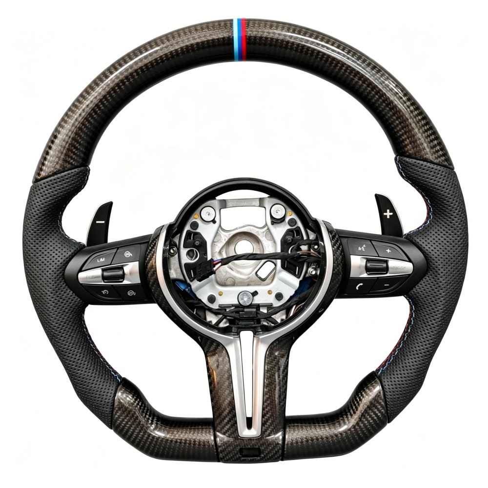 Comfortable Carbon Fiber Steering Wheel (BMW Fitment), photo 5