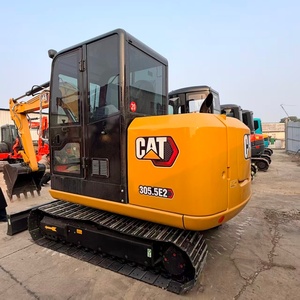 Miniexcavadora Usada de Alta Calidad Cat 305.5e2 con Topadora para Movimiento de Tierras, Excavadora de Orugas de Segunda Mano Cat 305.5 305.5e 305.5e2 - Product Image 4