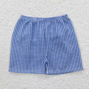 Pantalones Cortos de Verano para Niños Pequeños, Transpirables, 6 Colores, Estampado a Cuadros, Elásticos, Casuales, para Niños Pequeños - Product Image 5