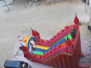 Inflatable Colorful <b>Fun</b> Slide with PVC Material for Universal Age Group Commercial Party Rentals - Product Image 6