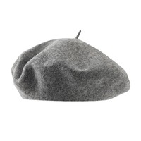 Béret en Laine Personnalisé pour Femme, Sans Bord, Extensible, Taille Unique, Couleur Unie, Style Japonais Vintage, Chaud Automne Hiver, Vente en Gros OEM ODM