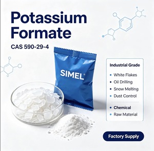 โพแทสเซียมฟอร์เมตเกรดอุตสาหกรรม CAS 590-29-4 เกล็ดสีขาว ความบริสุทธิ์ 97% สำหรับการขุดเจาะน้ำมัน การละลายหิมะ การควบคุมฝุ่น - Product Image 2