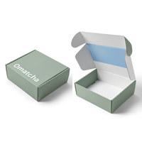 Boîte en carton ondulé rigide, personnalisée, de luxe, prix attractif, vente chaude, kraft, portable, biodégradable, respectueuse de l'environnement, matériaux recyclés