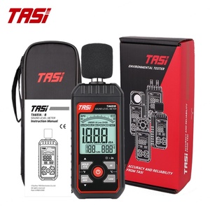 Tasi TA651B เครื่องวัดระดับเสียงและระดับเสียงระดับมืออาชีพ30-130dB ที่มีการวัดอุณหภูมิโดยรอบ LCD ความแม่นยำ0.1dB วัสดุ ABS - Product Image 6