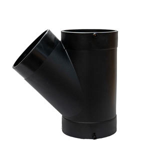 OEM kích cỡ khác nhau HDPE ống và phụ kiện kết nối Fusion phụ kiện <span class=keywords><strong>45</strong></span> độ <span class=keywords><strong>Y</strong></span> chi nhánh bằng TEE phụ kiện đường ống cho cấp nước - Product Image 2