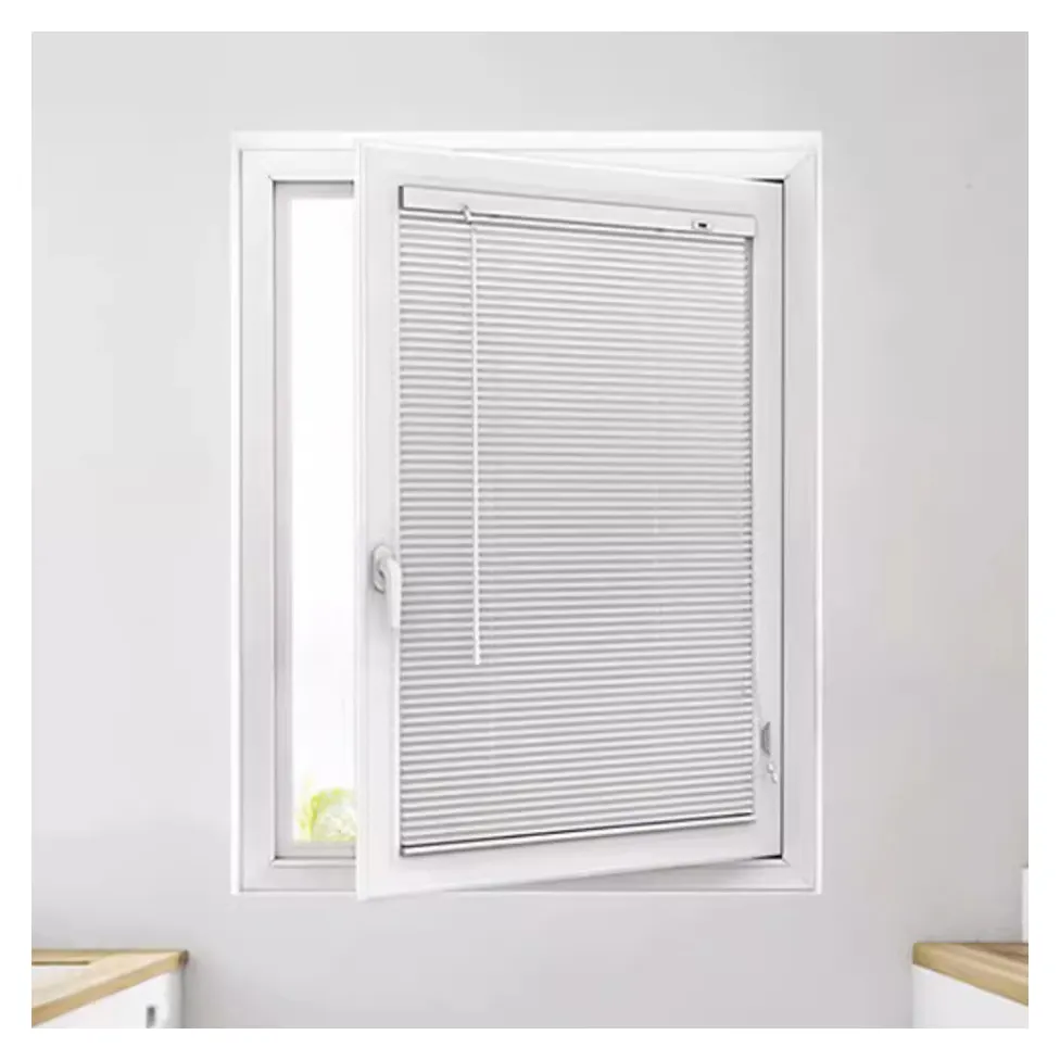 Automatic cordless faux wood venetian blinds slats manual venetian blinds pvc door smart blinds shades & shutters