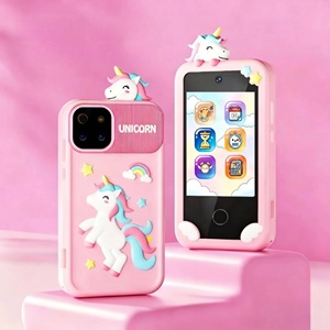 Téléphone portable intelligent pour l'éducation précoce des enfants avec enregistrement vidéo et photo en temps réel et doubles caméras haute définition - Product Image 3