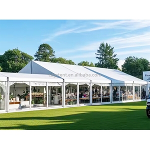 Tenda da Matrimonio per Esterni a Doppio Strato, Resistente ai Raggi UV e Impermeabile, con Telaio in Alluminio per Eventi, Feste e Matrimoni fino a 300 Persone - Product Image 4