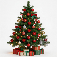 Faux cerises artificielles réalistes en gros pour la décoration de Noël, mariages, fêtes et festivals – Fruits de simulation en gros