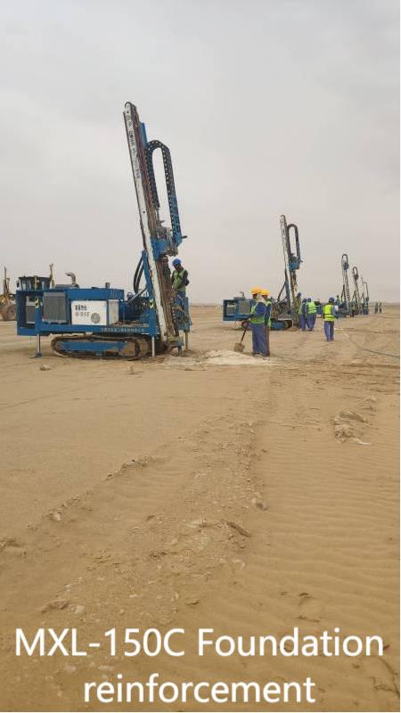 MXL-150C Solar Pile Photovoltaic Drilling rig