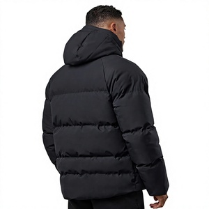 Oem Customized logo Design Trendy Autumn and <b>Winter</b> New Men's <b>Coat</b> Short Stand Collar Light Polyester <b>Coat</b> Men Jacket - Product Image 4