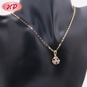 Set di Gioielli da Donna Placcati Oro 18k Laminato, Vendita all'Ingrosso 2017, Set di Orecchini e Collane Oro Moda Messicana - Product Image 2