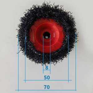 Hot bán công nghiệp mái sơn bàn chải nhựa xử lý sơn Con lăn khung - Product Image 4