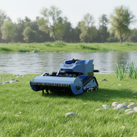 Robot tondeuse télécommandé pour pelouse et jardin, prix et valeur du tracteur