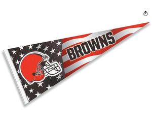 Cleveland Browns <span class=keywords><strong>Nation</strong></span> USA Americana звезды и полосы Вымпел баннер флаг - Product Image 1