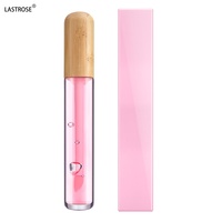 Vente en gros de verre teinte hydratante dodue huile pour les lèvres magique baume fruits végétaliens fabricants d'huile pour les lèvres liquide brillant à lèvres transparent