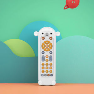 Juguete Educativo de Control Remoto de <span class=keywords><strong>TV</strong></span> de Animales Lindos de Goma y Plástico ABS de Konig Kids para el Desarrollo de la Coordinación Mano-Ojo del Bebé - Product Image 1