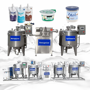 Pasteurisateur au meilleur prix pour la fabrication de yaourt 100L/200L/300L/500L – Machine à yaourt complète pour usine de production de yaourt - Product Image 1