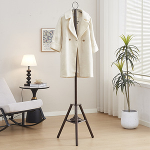 Aromatherapy <b>Clothes</b> <b>Rack</b> Standing Coat Hanger Triangle Shape Multifunction Wardrobe Organizer Clothing Storage - Product Image 2