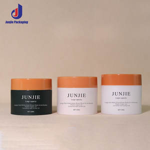 Pot en plastique PP personnalisé avec logo, 300 ml/200 ml, vide, pour crème cosmétique, forme ronde, pour gommage corporel, crème à l'argile, shampoing doux, lotion - Product Image 2