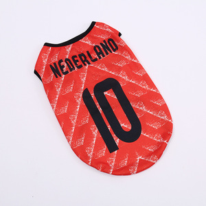 Chaleco Deportivo para Perro, Diseño Clásico y Ecológico, Estilo Baloncesto, Tela de Poliéster Estampada, Precio Bajo - Product Image 4