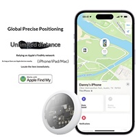Pelacak GPS Anti-Hilang Model M13 MFI Tahan Air IP67 Temukan Perangkat Saya IOS 14.5+ Bahan ABS Perangkat Pintar Kompatibel Pelacak Hewan Peliharaan