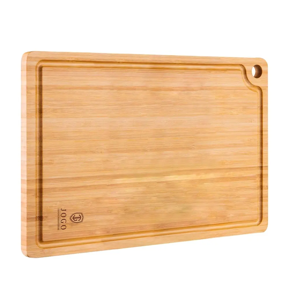 100% sağlıklı 2 adet bambu mutfak kesme tahtası seti farklı boyutlarda 30*20