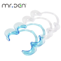 Abrebocas Dental Médico Multiusos Cómodo Mr.Den, Forma de C, Tamaño SML, Abrebocas de Labios en Forma de C para Uso Clínico