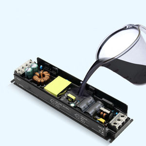 แหล่งจ่ายไฟ LED แบบบางพิเศษ 12V 24V 48V 60W 100W 150W 200W 300W ไดรเวอร์หรี่ไฟได้แบบ Open Frame - Product Image 3