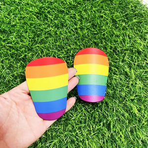 Personalizado ligero transpirable elástico espinilleras sublimación cómodo fútbol estabilizador rodilleras protectoras - Product Image 4