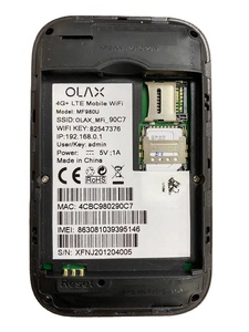 เราเตอร์ OLAX MF980L 4G ความเร็ว 150Mbps ไวไฟฮอตสปอต หน้าจอ LCD รองรับ B1 B3 B5 B8 B38 B40 B41 มินิ MIFIS พกพา ไวไฟ ไฟร์วอลล์ VoIP 4G - Product Image 2