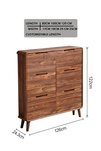 Home Living Room Ultra-Thin Flip Adjustable <strong>Shoe</strong> <strong>Cabinet</strong> Modern Simple <strong>Narrow</strong> Solid Wood Frame Wall-Mounted <strong>Shoe</strong> Storage <strong>Cabinet</strong> - Product Image 5