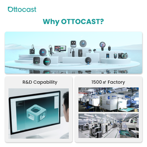 Беспроводной адаптер CarPlay Ottocast P3 Pro Ai <span class=keywords><strong>Box</strong></span> с <span class=keywords><strong>Android</strong></span> 13 и хранилищем 8 ГБ+128 ГБ, мультимедийная система с управлением на основе ИИ - Product Image 5