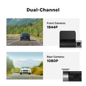 Pour <span class=keywords><strong>70mai</strong></span> 2K voiture Dashcam Vision nocturne double système de caméra <span class=keywords><strong>A500s</strong></span>-<span class=keywords><strong>1</strong></span> Pro Plus + GPS Dash Cam avant arrière LCD noir rétroviseur Cam - Product Image 3