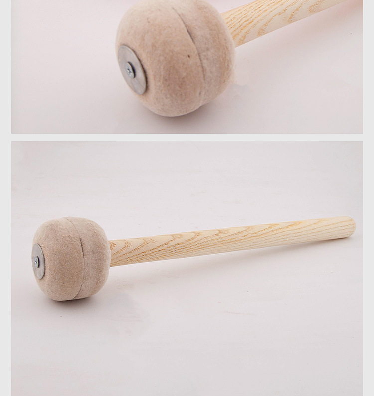 Paire De Baguettes Tambour Tongue Drum - Maillets En Caoutchouc Souple Pour Percussion | 22cm