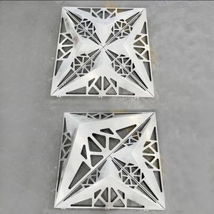 Facciata decorativa di progettazione della <span class=keywords><strong>parete</strong></span> della tenda interni esterni pannelli in alluminio per la costruzione di <span class=keywords><strong>vetro</strong></span> temperato in metallo di alluminio <span class=keywords><strong>parete</strong></span> divisoria - Product Image 4