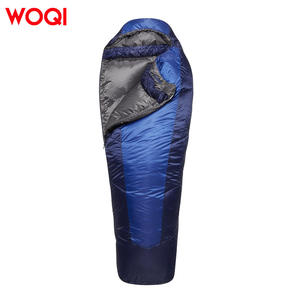 Sac de couchage pour maman WOQI, bleu, nylon imperméable, pour temps froid, adulte, extérieur, portable, léger, 800g - Product Image 2