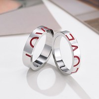Pemasok Cina Cincin Pasangan Baja Nirkarat Cincin Pasangan Cincin Tak Terbatas