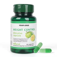Capsules OEM Slim Plus pour le contrôle du poids, soutien naturel de l'appétit et du métabolisme, complément alimentaire pour adultes, 60 unités, durée de conservation de 24 mois