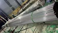 ASTM A179/ASME SA179 pipa baja ditarik dingin tekanan tinggi tabung Boiler pipa penukar panas pipa baja mulus