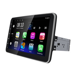 10.1인치 범용 자동차 라디오 회전 가능한 각도 안드로이드 시스템 자동차 내비게이션 USB 지원 카플레이 안드로이드 오토 플레이어 - Product Image 1