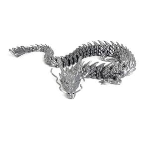 تنين ثلاثي الأبعاد ملون، هدايا إبداعية مذهلة قابلة للتحريك، مصنوعة من مادة PLA، للديكور المنزلي الفريد، رائجة على تيك توك - Product Image 5