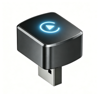 Dongle CarPlay sans fil 2-en-1 Game Changer 2026 à faible latence audio, double Wi-Fi 5G, Bluetooth 5.3, lecture de musique sans perte, adaptateur d'écran de voiture