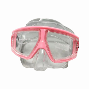 Befine 181 PC Silicon Material Custom Logo Teenagers Size Snorkel Equipment Half Face Low Volume Diving <strong>Mask</strong> - Product Image 4