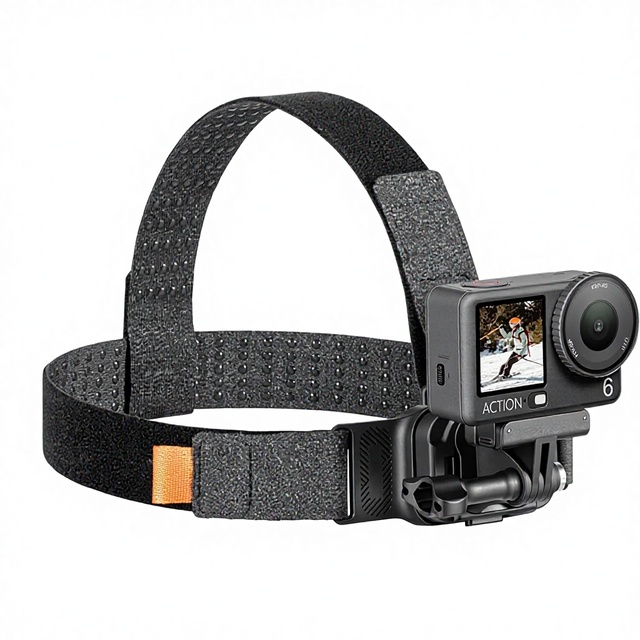 STARTRC PHOTO Magnetic Camera Head Mount with Quick Release Button for Adjustable Head Strap for Osmo Action Cameras