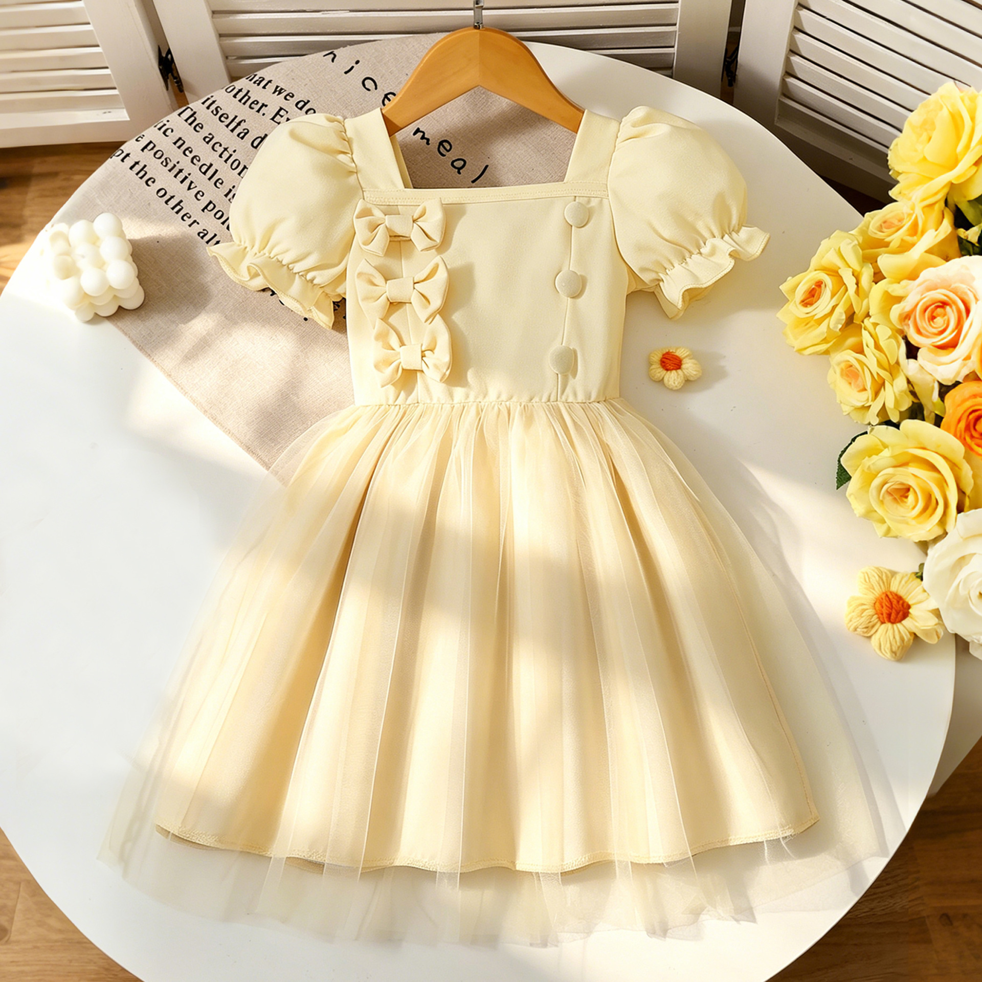 Yellow Dresses for 7 Year Old Girls - New 2025 Styles