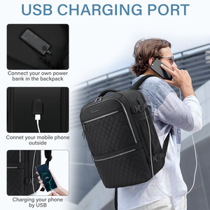 Vente en gros Sac à dos de voyage de randonnée personnalisé Sac à dos pour ordinateur portable Sac à dos de sport de plein air avec port USB - Product Image 5