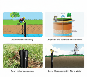 Capteur de niveau d'eau pour rivières, lacs, eaux usées, piscines, eaux marines, forages, puits profonds et eaux souterraines - Product Image 3