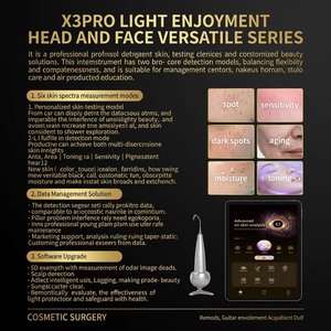 Máquina Profesional de Análisis de Piel X3pro, Analizador Facial 3D con Detección IA, Escáner Facial, Analizador de Cabello, Cuero Cabelludo y Piel - Product Image 4